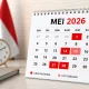 tanggal merah Mei 2026 lengkap dengan daftar libur nasional dan cuti bersama kalender Indonesia