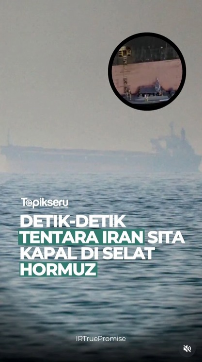 Kapal Disita di Selat Hormuz