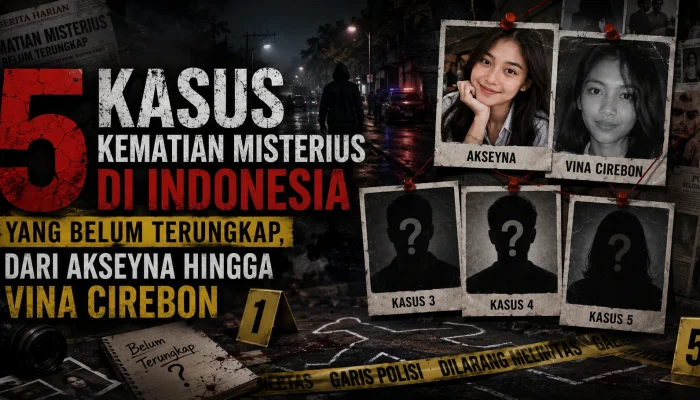 5 Kasus Kematian Paling Misterius di Indonesia, Dari Akseyna hingga Vina Cirebon Masih Jadi Tanda Tanya
