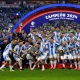 imnas Argentina saat menjadi juara Copa America 2024. Sang kapten dipastikan masih memimpin pemain Argentina Piala Dunia 2026