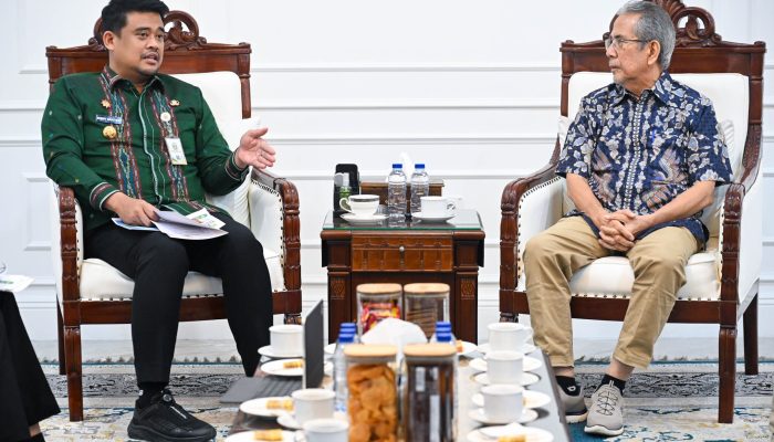 Gubsu Bobby Nasution dan Direktur RS An-Nisa M. Arif Nasution Bergandengan Bangun RS Bertaraf Internasional