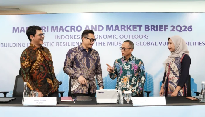 Ekonomi Indonesia Tumbuh 5,61% di Kuartal I 2026, Bank Mandiri Optimistis Hadapi Gejolak Global