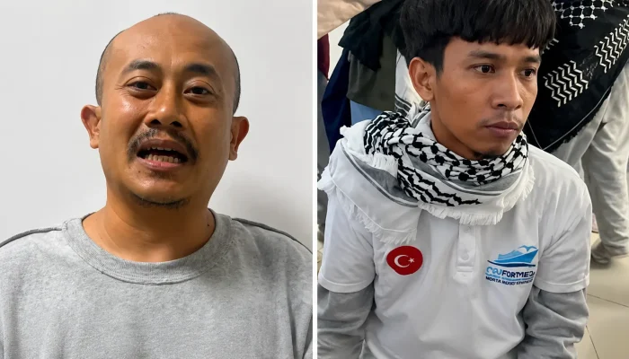 Cerita Heru dan Andre Usai Ditahan Israel dalam Misi Kemanusiaan Gaza