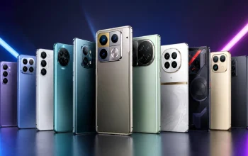 HP terbaru Mei 2026 dengan desain modern dan spesifikasi flagship seperti kamera 200MP, baterai besar, dan layar AMOLED 144Hz.