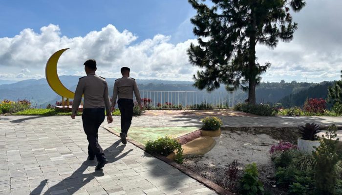 Polisi Patroli di Objek Wisata di Humbahas, Pastikan Libur Akhir Pekan Aman dan Nyaman