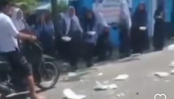 Siswa SMP di Deli Serdang Buang Makanan MBG Diduga Basi, BGN Sumut Buka Suara
