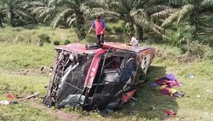 Identitas Korban Kecelakaan Maut Bus Halmahera di Tol Kuala Namu: 4 Meninggal Dunia, 18 Penumpang Dirawat
