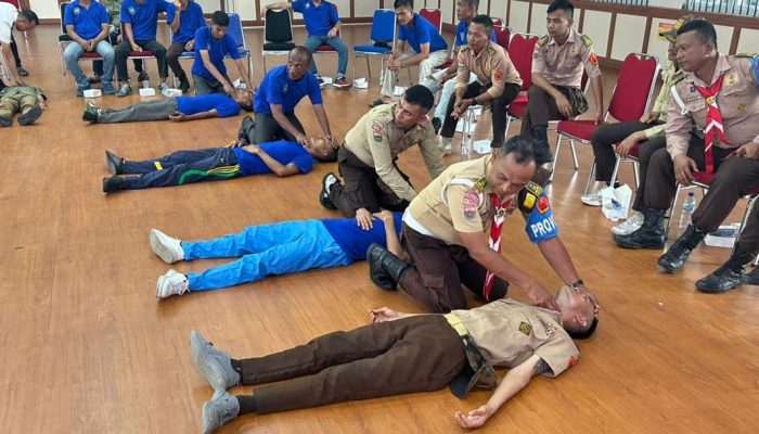 Lapas Medan Gandeng PMI Gelar Pelatihan Kegawatdaruratan untuk Warga Binaan