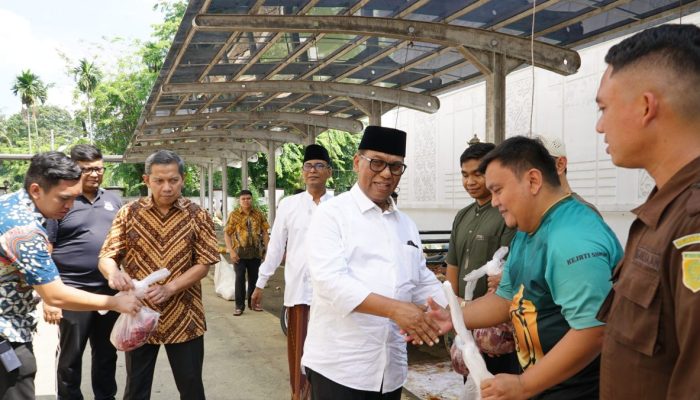 Kejati Sumut Sembelih 15 Hewan Kurban pada Idul Adha 1447 H