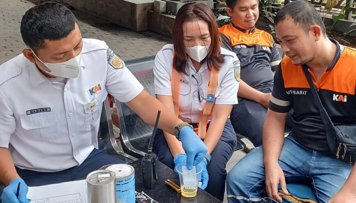 KAI Sumut Sidak Narkoba Petugas Operasional, 68 Pegawai Dinyatakan Negatif