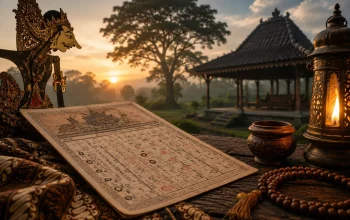 Kalender Jawa 15 Mei 2026 dengan weton Jumat Pahing, neptu 15, dan wuku Gumbreg dalam tradisi penanggalan Jawa.