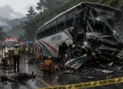 kecelakaan bus Indonesia