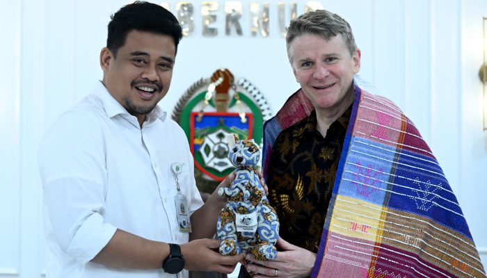 Gubernur Bobby Nasution Promosikan Sumut ke Dubes Australia sebagai Gerbang Investasi Indonesia Barat