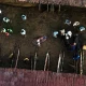 Tampilan aerial suasana pemutaran dan aktivitas warga dalam film dokumenter Pesta Babi yang ramai dicari netizen melalui keyword LK21 Pesta Babi.