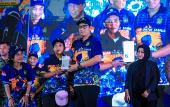 Seribuan Buruh Peringatan May Day, Pemko Medan Buat Lucky Draw Berhadiah Handphone, Sepeda dan Smart TV