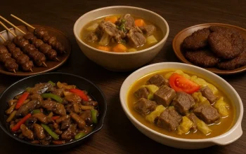 olahan daging kurban