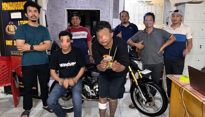 Nekad Curi Sepeda Motor Dinas TNI Kodim 0207/Simalungun, Dua Pria Diringkus, Satu Ditembak
