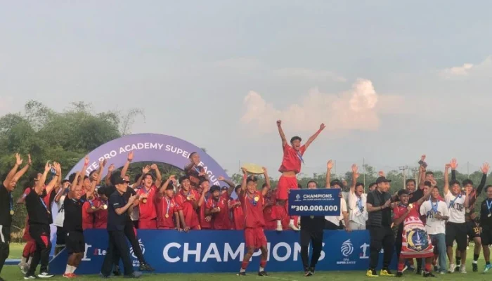 Persija Jakarta U20 Juara EPA Super League 2025/2026 Setelah Kalahkan Malut United
