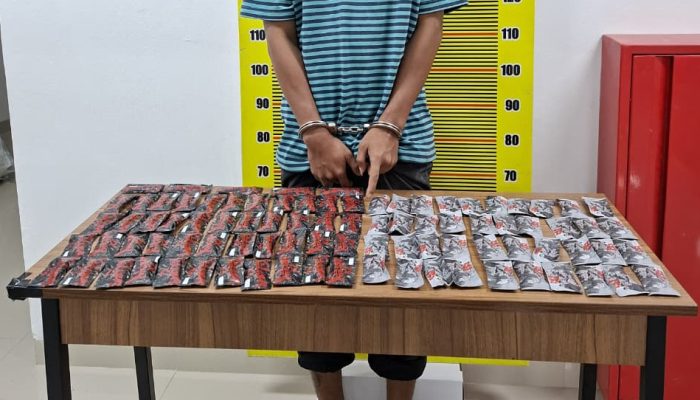 Undercover Buy Bongkar Peredaran Liquid Narkotika di Hamparan Perak, Puluhan Cartridge Yakuza Disita
