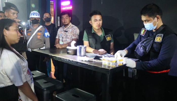 Polda Sumut Razia Tempat Hiburan Malam HW Helen’s Night Mart dan High Pass