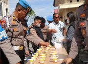 Propam Poldasu Periksa Sikap Tampang dan Tes Urine Personel Polres Humbahas