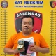 Polisi tangkap jurtul judi Hongkong di Pantai Cermin Serdang Bedagai beserta barang bukti perjudian tebak angka.