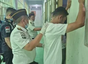 Lapas Kelas I Medan Razia 24 Kamar Warga Binaan, Petugas Temukan Barang Terlarang