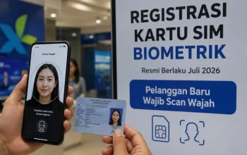 Registrasi Kartu SIM Biometrik Resmi Berlaku Juli 2026, Pelanggan Baru Wajib Scan Wajah
