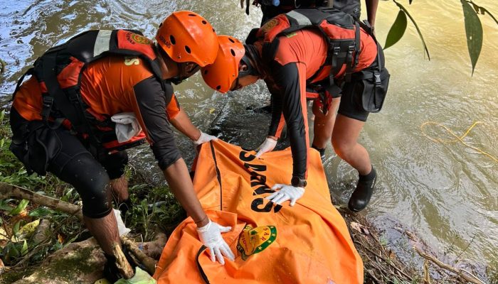 Korban Hanyut Saat Mancing di Sungai Batang Toru Ditemukan SAR Gabungan