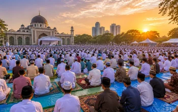 Ilustrasi Titik Shalat Idul Adha 2026 Medan