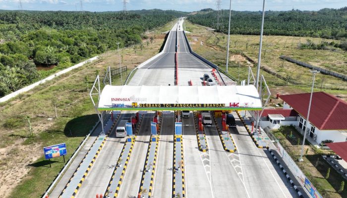 118.599 Kendaraan Masuk Jalan Tol Trans Sumatera di Libur Panjang Akhir Pekan Kenaikan Yesus Kristus