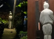 Viral penampakan pocong di kawasan Tangerang, Banten, yang ramai dibagikan warga melalui media sosial Threads dan dikaitkan dengan dugaan modus kriminal.
