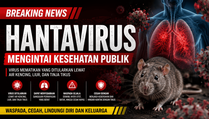 Sejumlah Provinsi di Indonesia Serukan Waspadai Virus Hanta atau Hantavirus