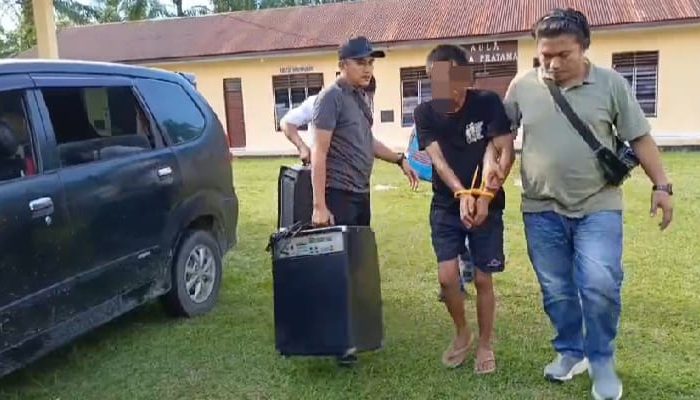 Pencuri Dua Unit Loudspeaker Gereja Dibekuk Polsek Tanah Jawa