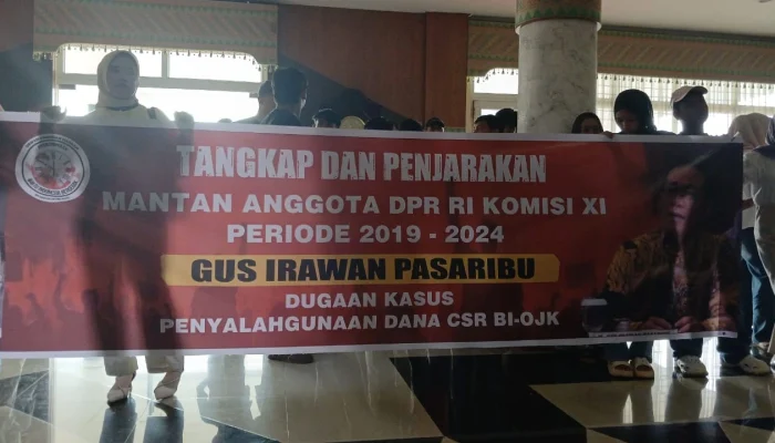 Massa Perkumpulan WIB Geruduk Kantor Bupati Tapanuli Selatan, Soroti Dugaan Skandal Dana CSR BI dan OJK