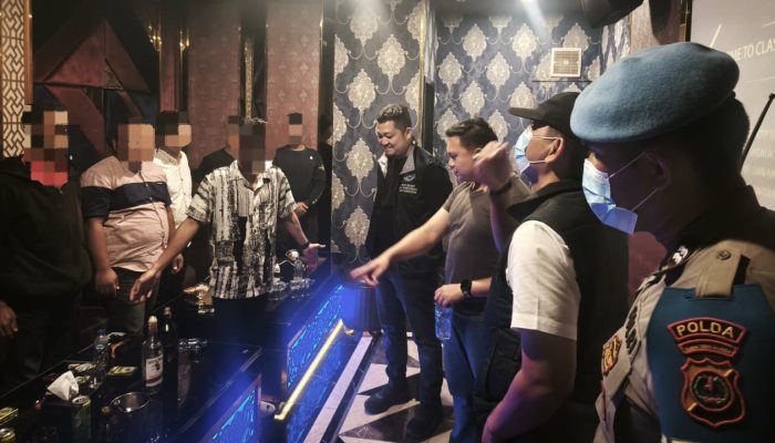 Tempat Hiburan Malam Capital Building Medan Dirazia Tim Gabungan Poldasu