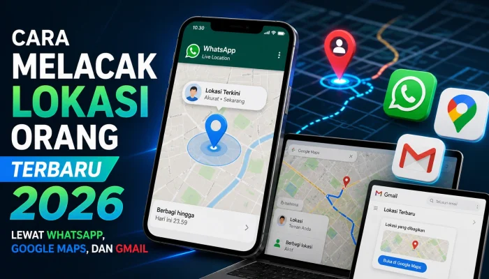 Cara Melacak Lokasi Orang Terbaru 2026 Lewat WhatsApp, Google Maps, dan Gmail