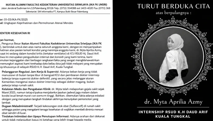 Apa Itu Dokter Internship? Penjelasan Lengkap Usai Kasus Dokter Internship Meninggal dr Myta