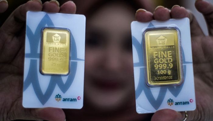 Harga Emas Antam Tak Bergerak Dibanderol di Level Rp2.769.000 Per Gram