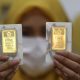 Harga Emas Antam Turun