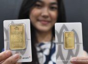Harga Emas Antam Turun Rp1.000 Dibanderol di Level Rp2.839.000 Per Gram