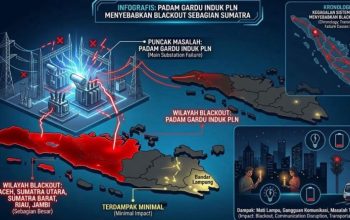 Blackout Sistem PLN Sumbagut, Listrik Padam Massal di Aceh Hingga Kepulauan Riau