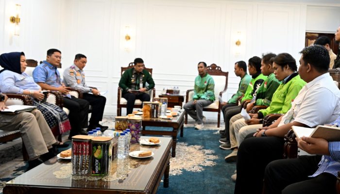 Gubsu Siap Jembatani Aspirasi Ojol ke DPR RI Asal Sumut