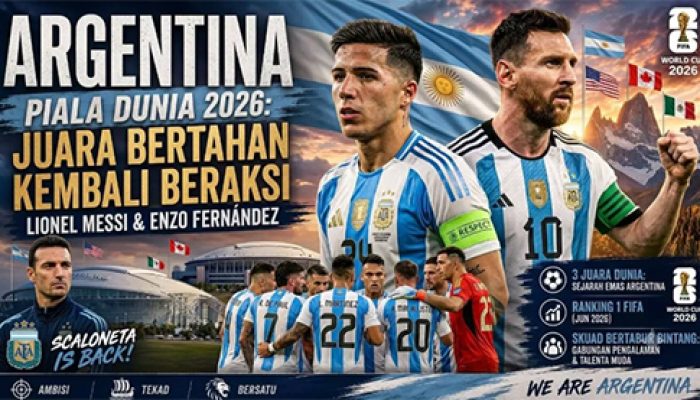Prediksi Argentina vs Aljazair: Kabar Skuad Terbaru dan Lineup La Albiceleste