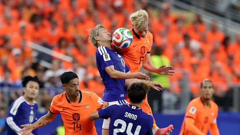 Belanda vs Jepang