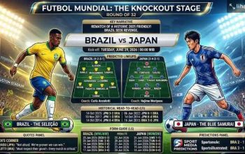 Prediksi Skor Brasil vs Jepang