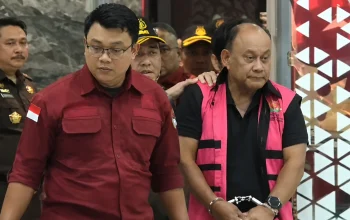 Dadan Hindayana ditahan Kejaksaan Agung usai dicopot dari jabatan Kepala Badan Gizi Nasional (BGN) di Jakarta, Juni 2026.