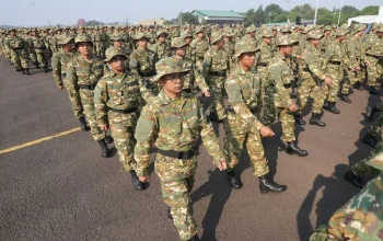 peserta latsarmil meninggal dunia