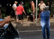 Suasana lokasi kasus pengeroyokan maut di Pematangsiantar yang menewaskan Jaka Jannes Malau, dua pelaku pengeroyokan Pematangsiantar telah ditangkap polisi.