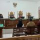 Tiga terdakwa korupsi dana BOS SMAN 16 Medan menjalani sidang di Pengadilan Tipikor Medan.